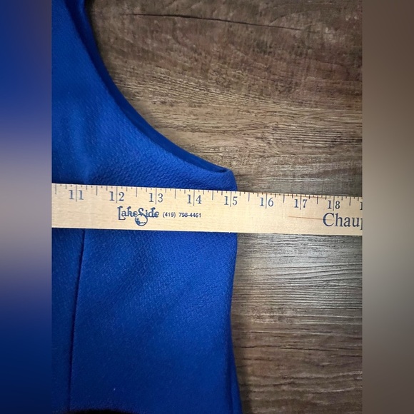 Trina Turk Honor Keyhole Halter Dress‎ $158 Punch Size 2 NWT Blue C14 - Picture 9 of 10